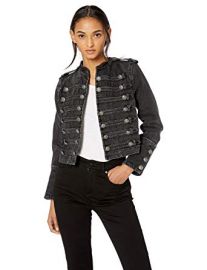 The Kooples Denim Military Jacket at Amazon